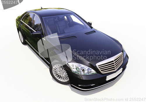 Image of Modern luxury executive car