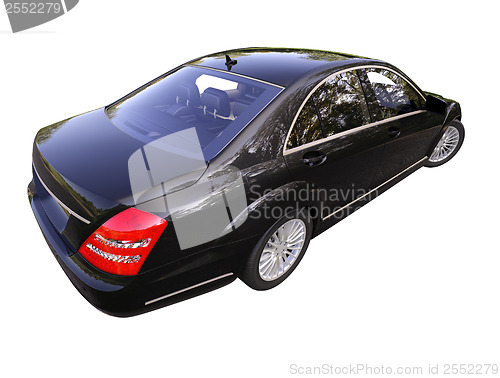 Image of Modern luxury executive car