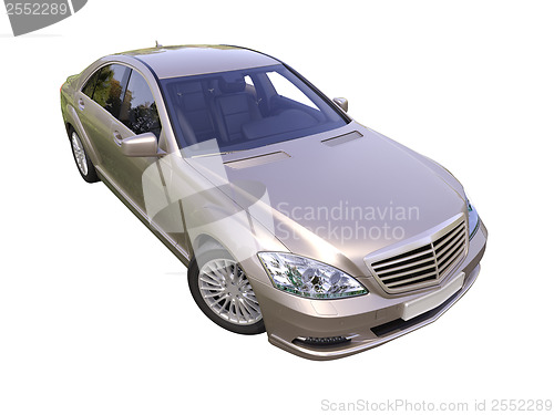 Image of Modern luxury executive car