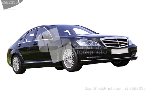 Image of Modern luxury executive car