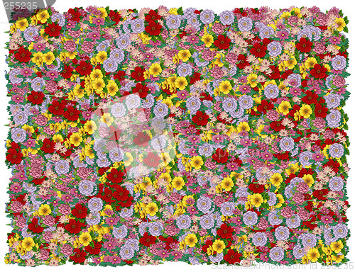 Image of Colorific Floral background. From The Floral background series