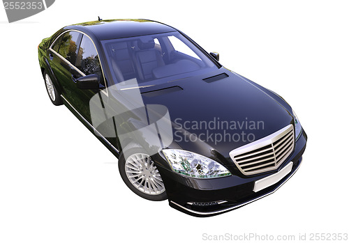 Image of Modern luxury executive car