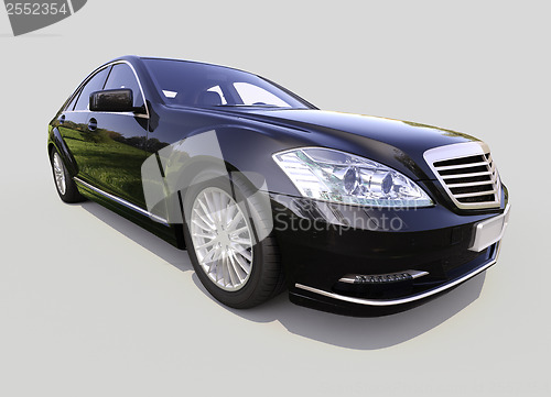 Image of Modern luxury executive car