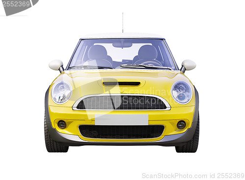 Image of Modern compact city car