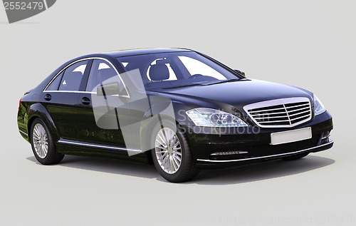 Image of Modern luxury executive car