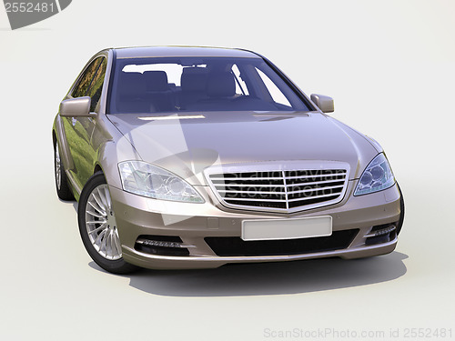 Image of Modern luxury executive car