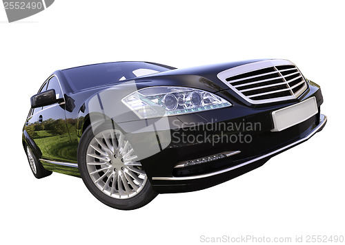 Image of Modern luxury executive car