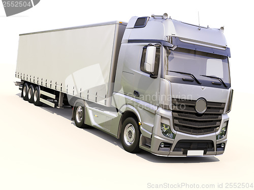 Image of Semi-trailer truck