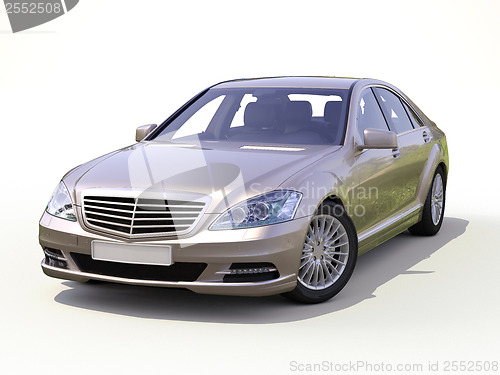 Image of Modern luxury executive car