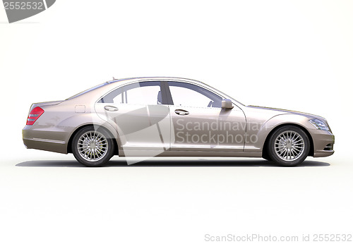 Image of Modern luxury executive car