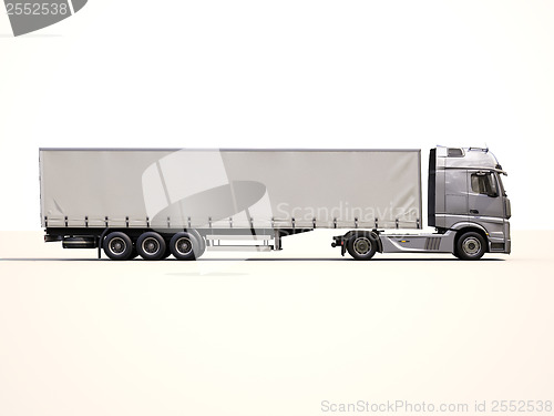 Image of Semi-trailer truck