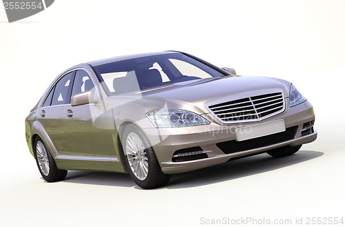 Image of Modern luxury executive car