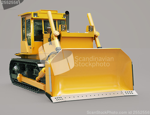 Image of Heavy crawler bulldozer 