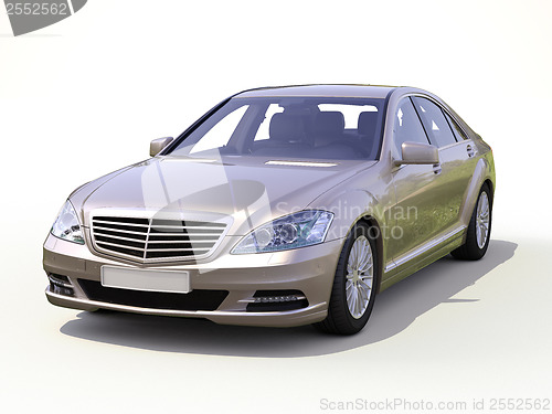 Image of Modern luxury executive car