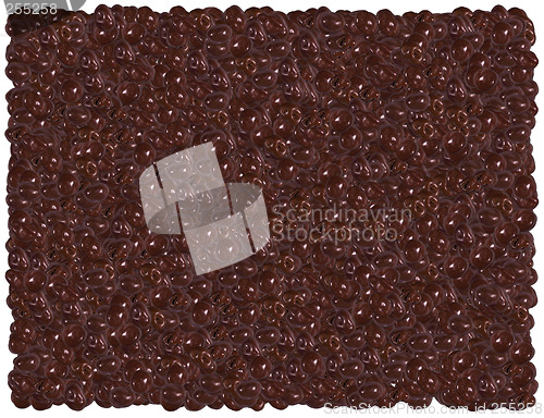 Image of Chocolate raisins background. From the Food background series
