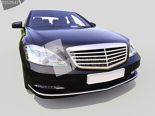 Image of Modern luxury executive car