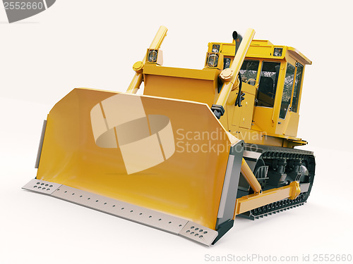 Image of Heavy crawler bulldozer 