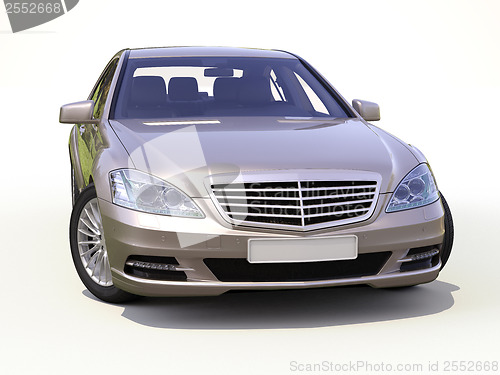 Image of Modern luxury executive car