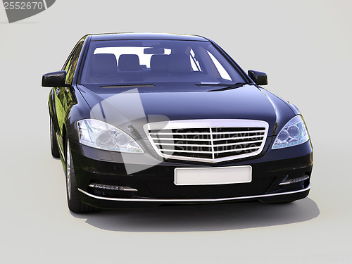 Image of Modern luxury executive car