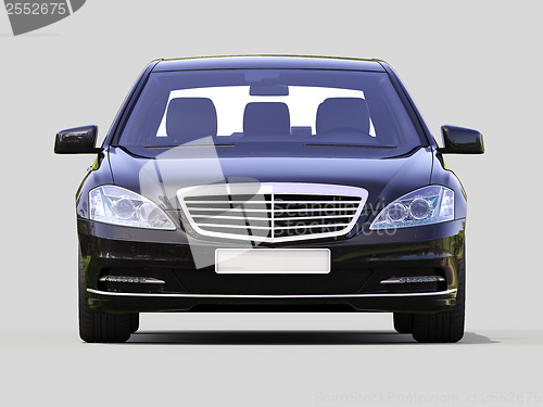 Image of Modern luxury executive car