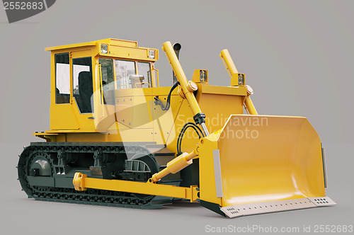 Image of Heavy crawler bulldozer 