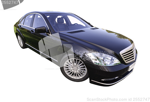 Image of Modern luxury executive car