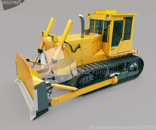 Image of Heavy crawler bulldozer 