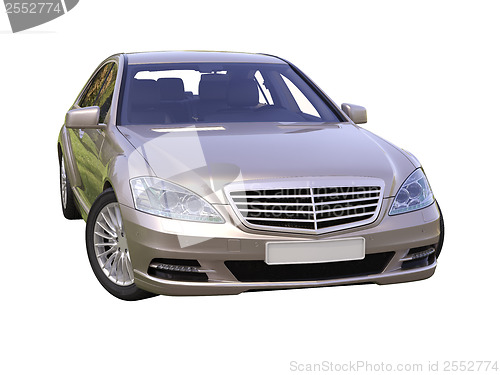 Image of Modern luxury executive car