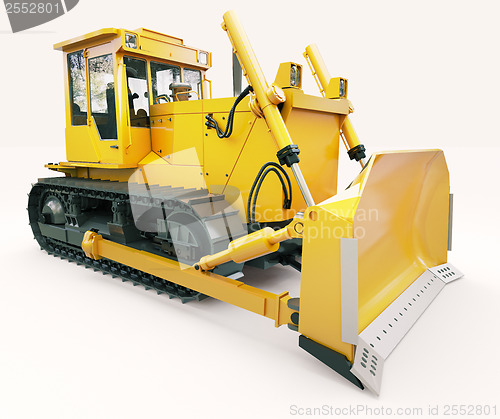 Image of Heavy crawler bulldozer 