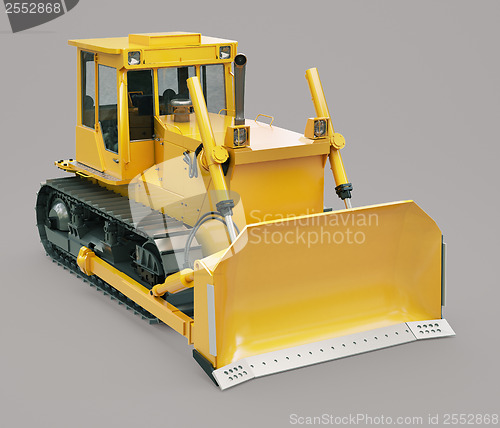 Image of Heavy crawler bulldozer 