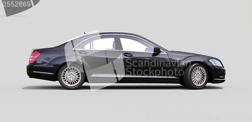 Image of Modern luxury executive car