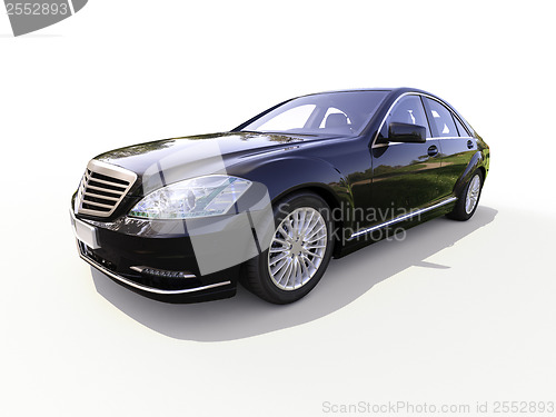 Image of Modern luxury executive car