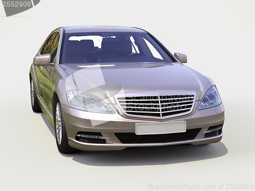 Image of Modern luxury executive car