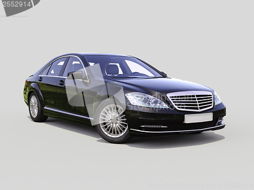 Image of Modern luxury executive car