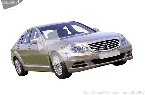 Image of Modern luxury executive car