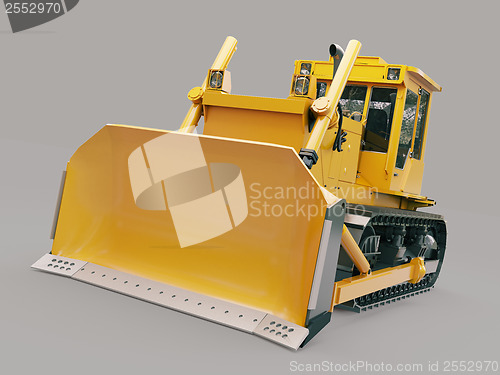 Image of Heavy crawler bulldozer 