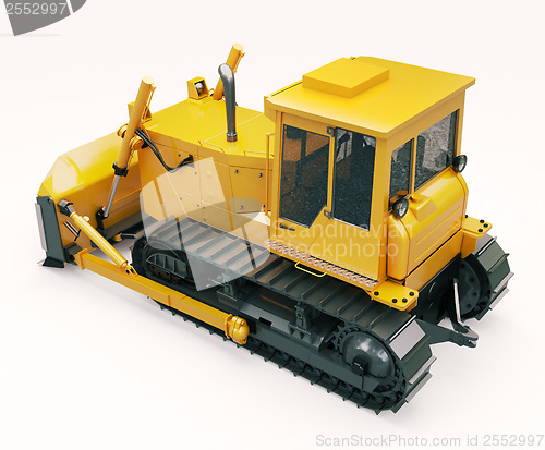 Image of Heavy crawler bulldozer 