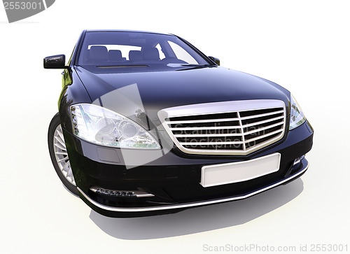 Image of Modern luxury executive car