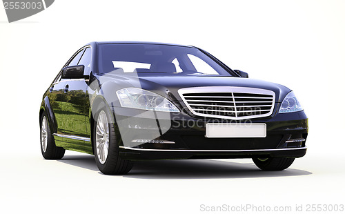 Image of Modern luxury executive car