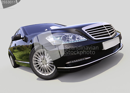 Image of Modern luxury executive car