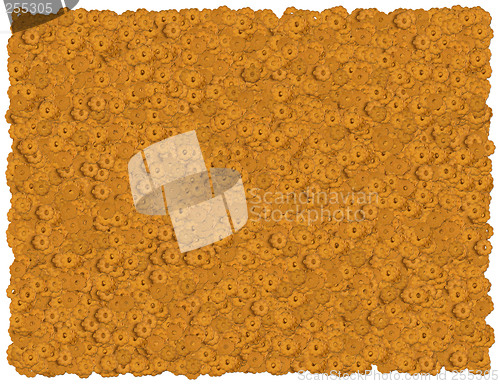 Image of Butter cookies background. From the Food background series