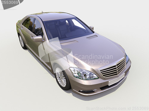 Image of Modern luxury executive car