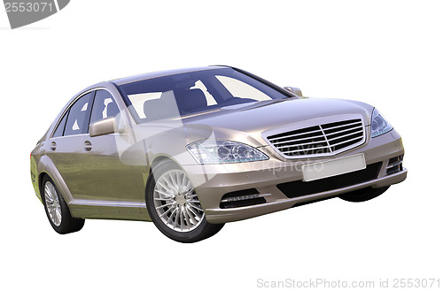 Image of Modern luxury executive car