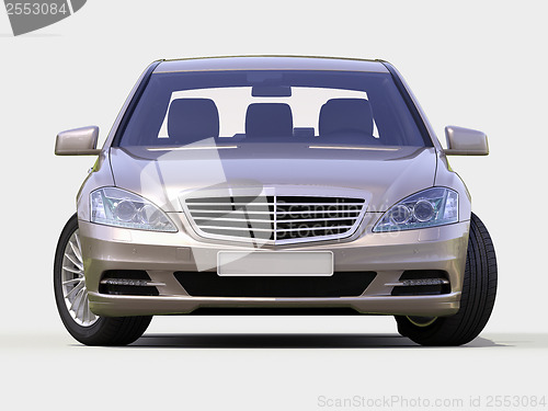 Image of Modern luxury executive car