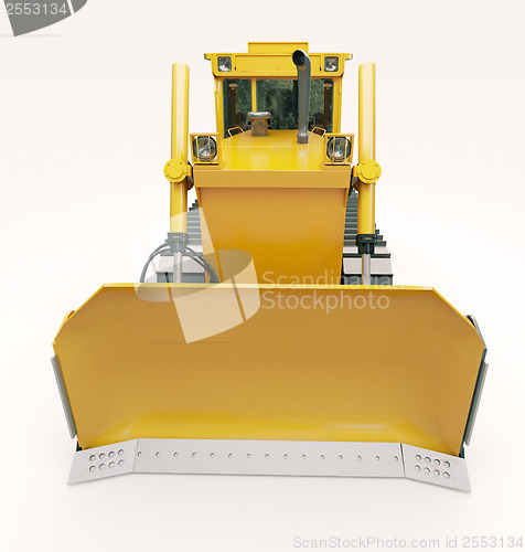 Image of Heavy crawler bulldozer 