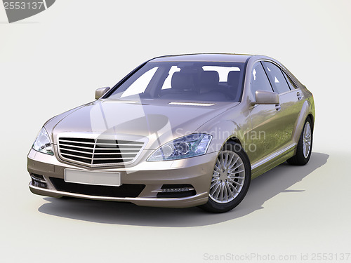 Image of Modern luxury executive car