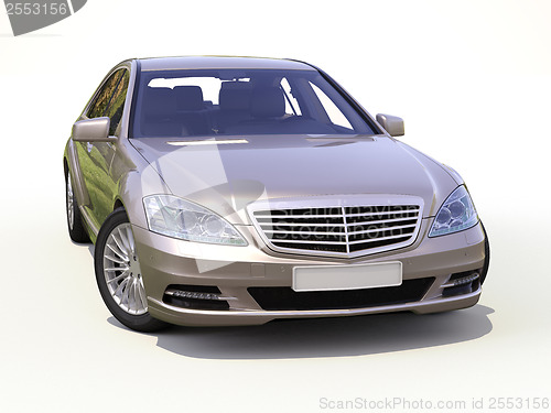 Image of Modern luxury executive car