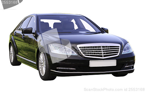 Image of Modern luxury executive car