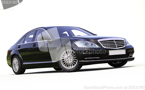 Image of Modern luxury executive car