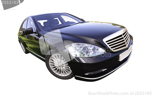 Image of Modern luxury executive car